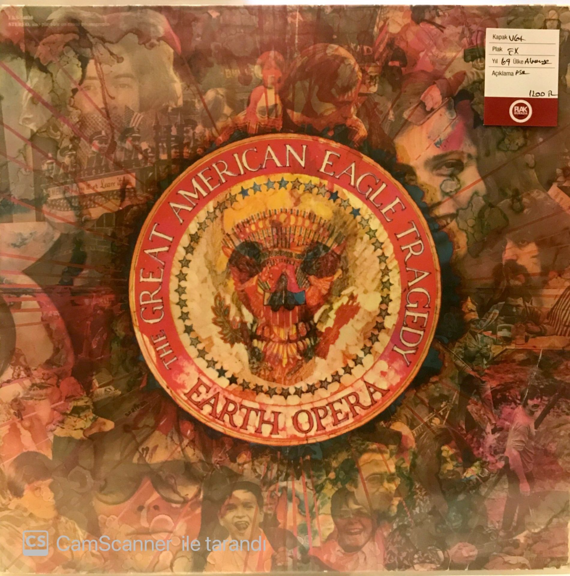Earth Opera - Great American Eagle LP