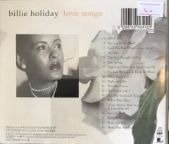 Billie Holiday Love Songs CD
