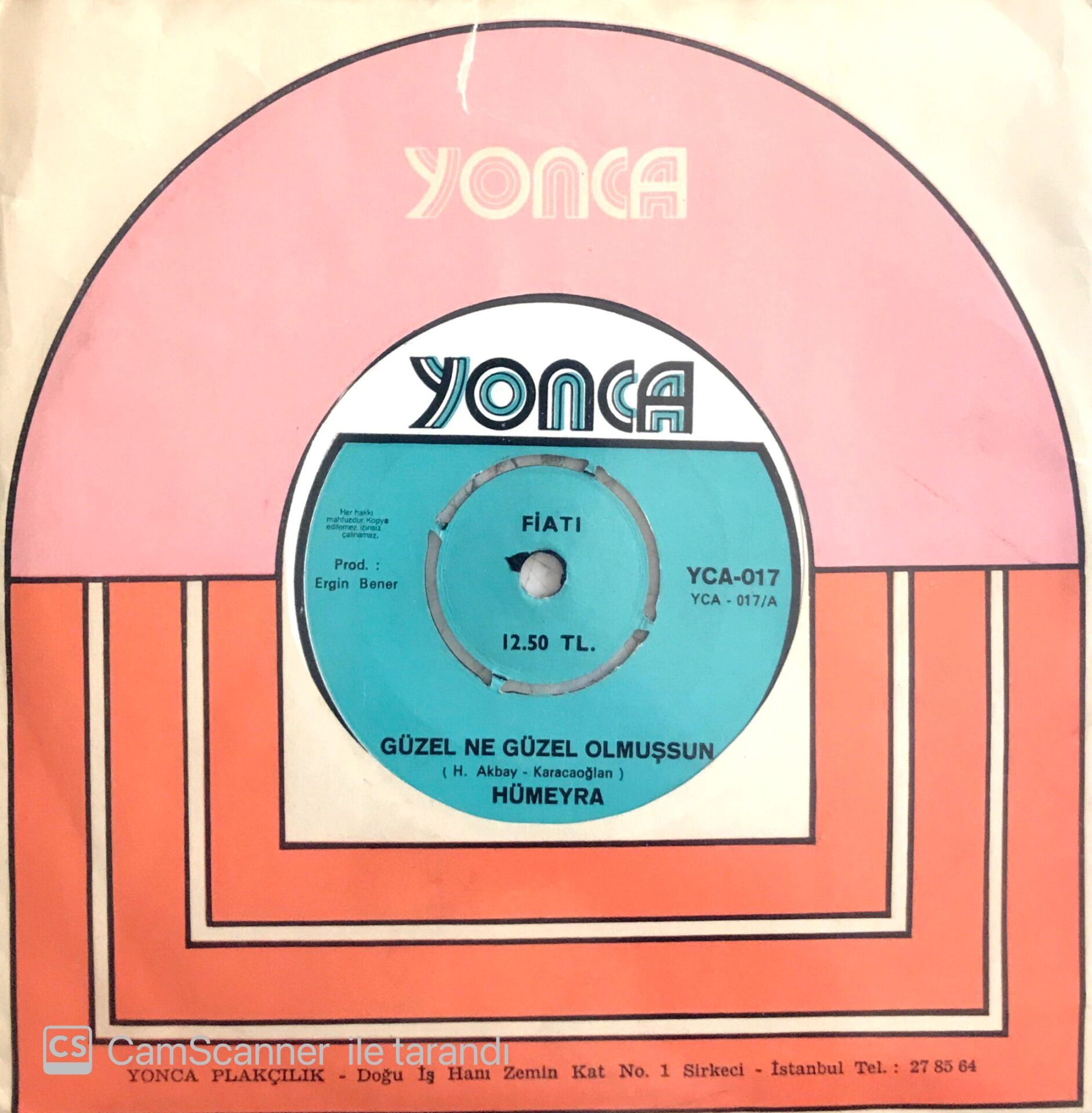 Hümeyra / Güzel Ne Güzel Olmuşsun 45'lik