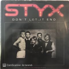 STYX - Don't Let It End 45lik