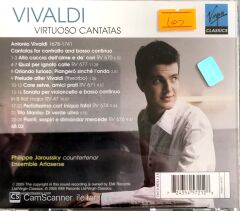 Vivaldi: Virtuoso Cantatas / Philippe Jaroussky CD