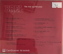 Brel Ne Me Quitte Pas CD