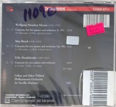 Mozart Mendelssohn Bruch Double Piano Concertos Güher & Süher Pekinel CD