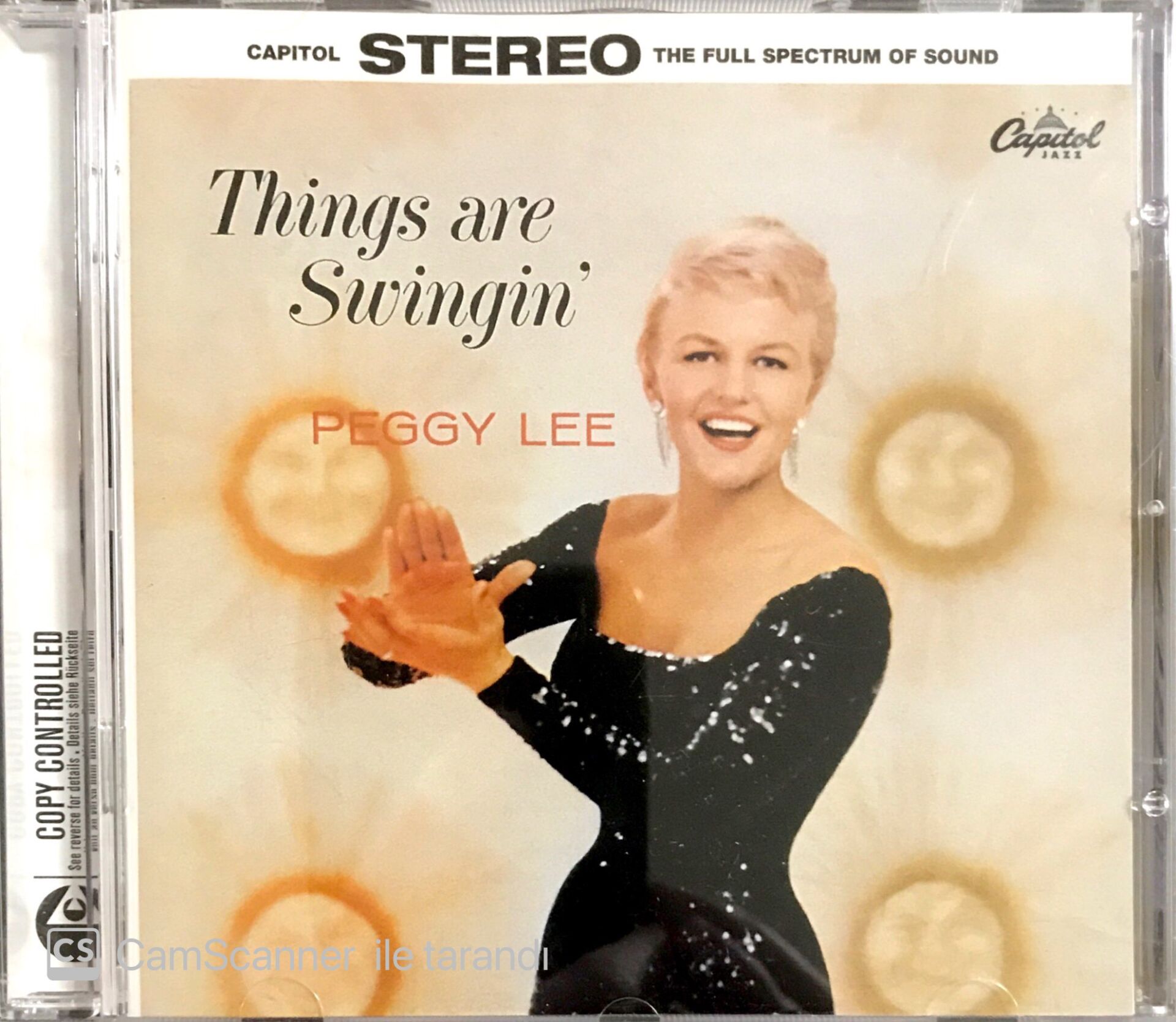 Peggy Lee - Things are Swingin CD