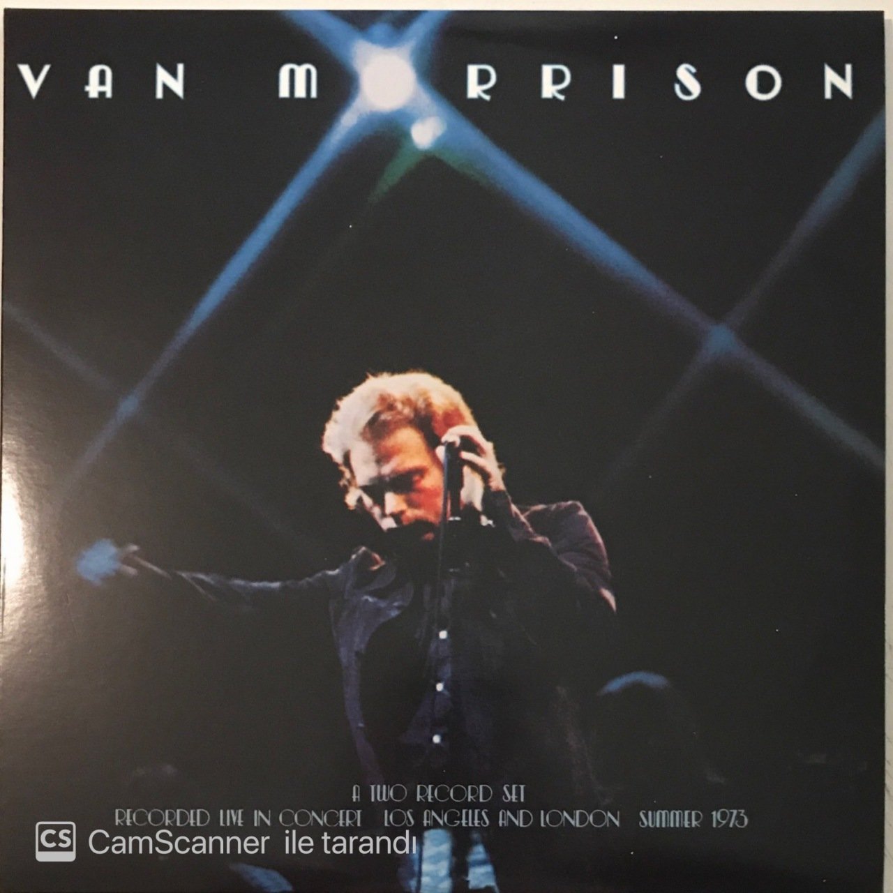 Van Morrison It's Too Late To Stop Now Summer 1973 Double LP