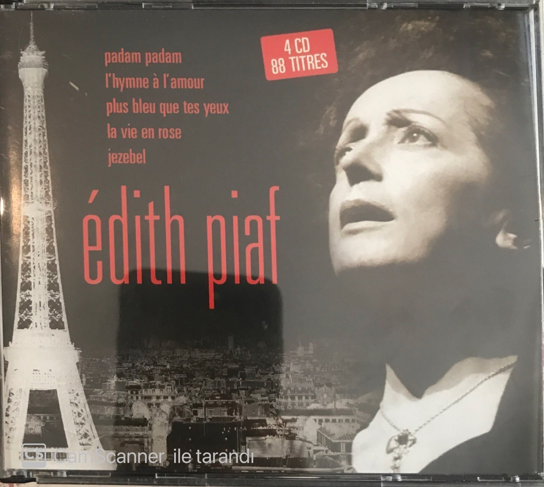 Edith Piaf 4'lü CD