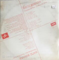 Hafız Burhan - Unutulmaz Ses, Unutulmaz İsim - LP