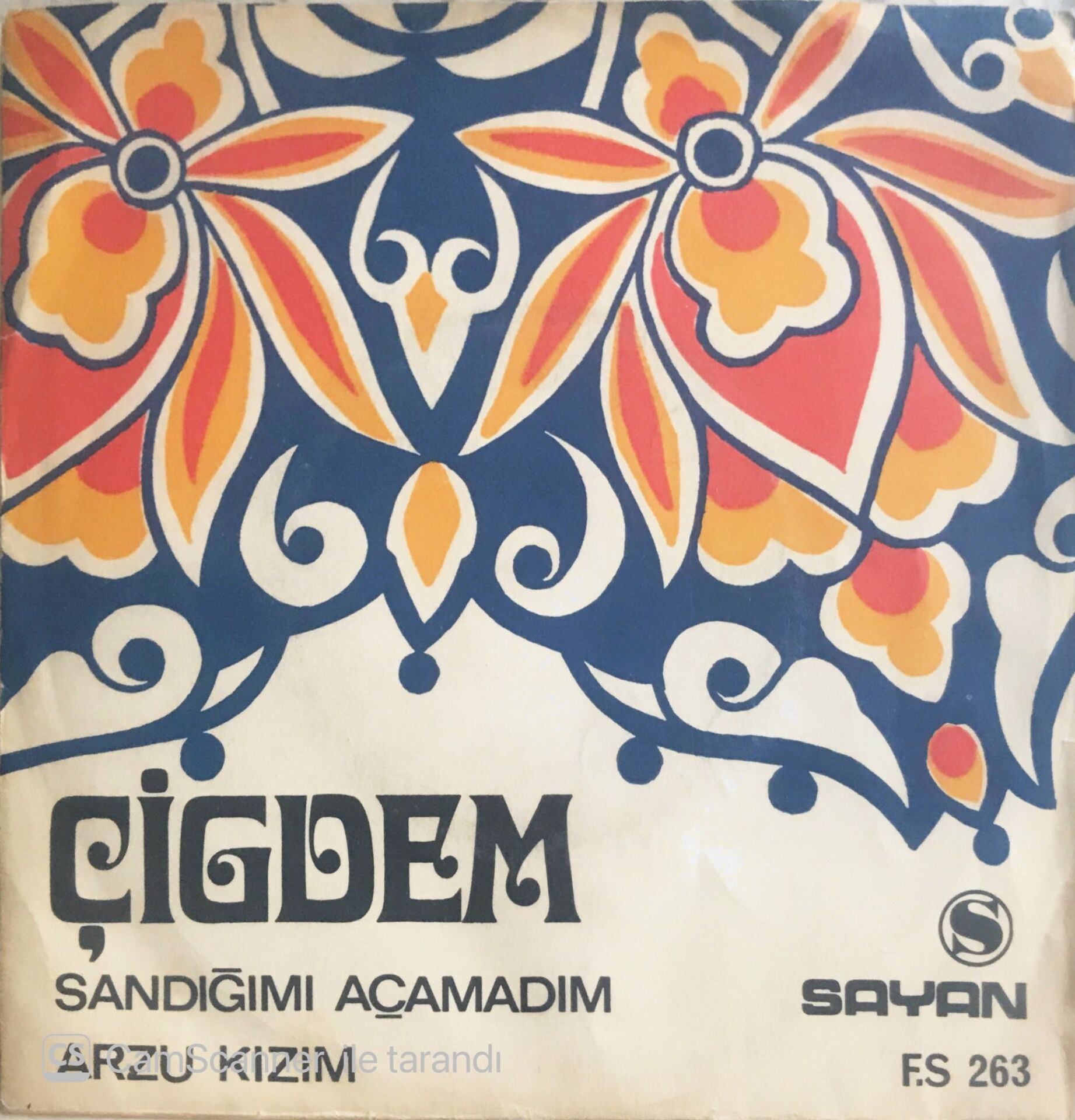 Çiğdem - Sandığımı Açamadım/Arzu Kızım - 45'lik