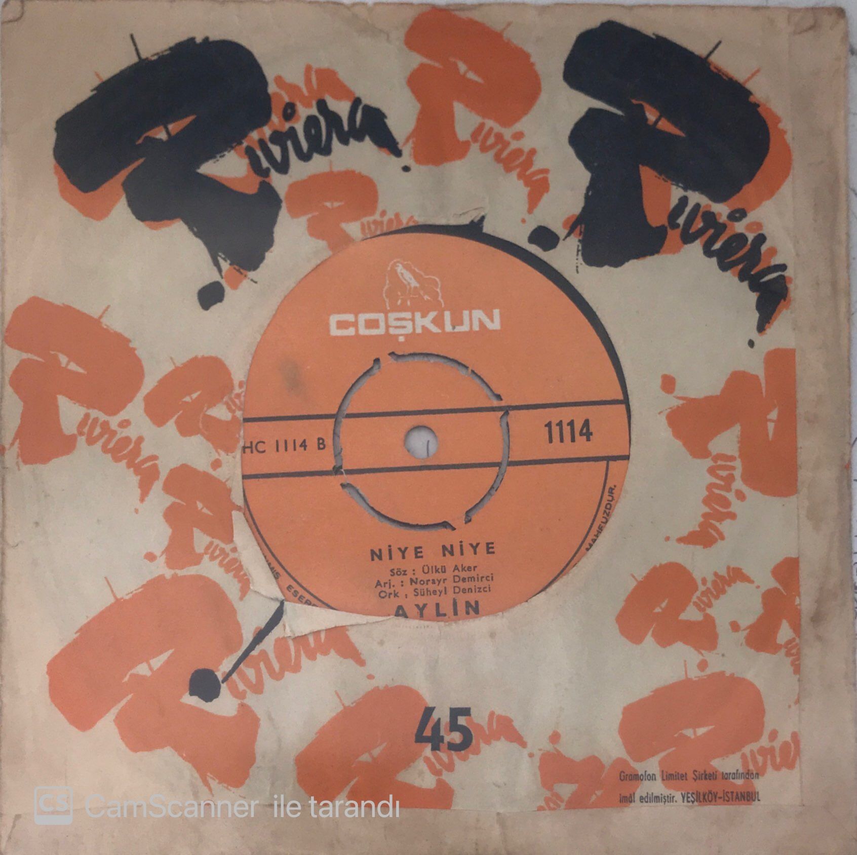 Aylin - Niye Niye 45lik