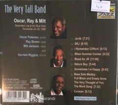 Oscar Peterson Ray Brown Milt Jackson The Very Tall Band Live At The Blue Note CD