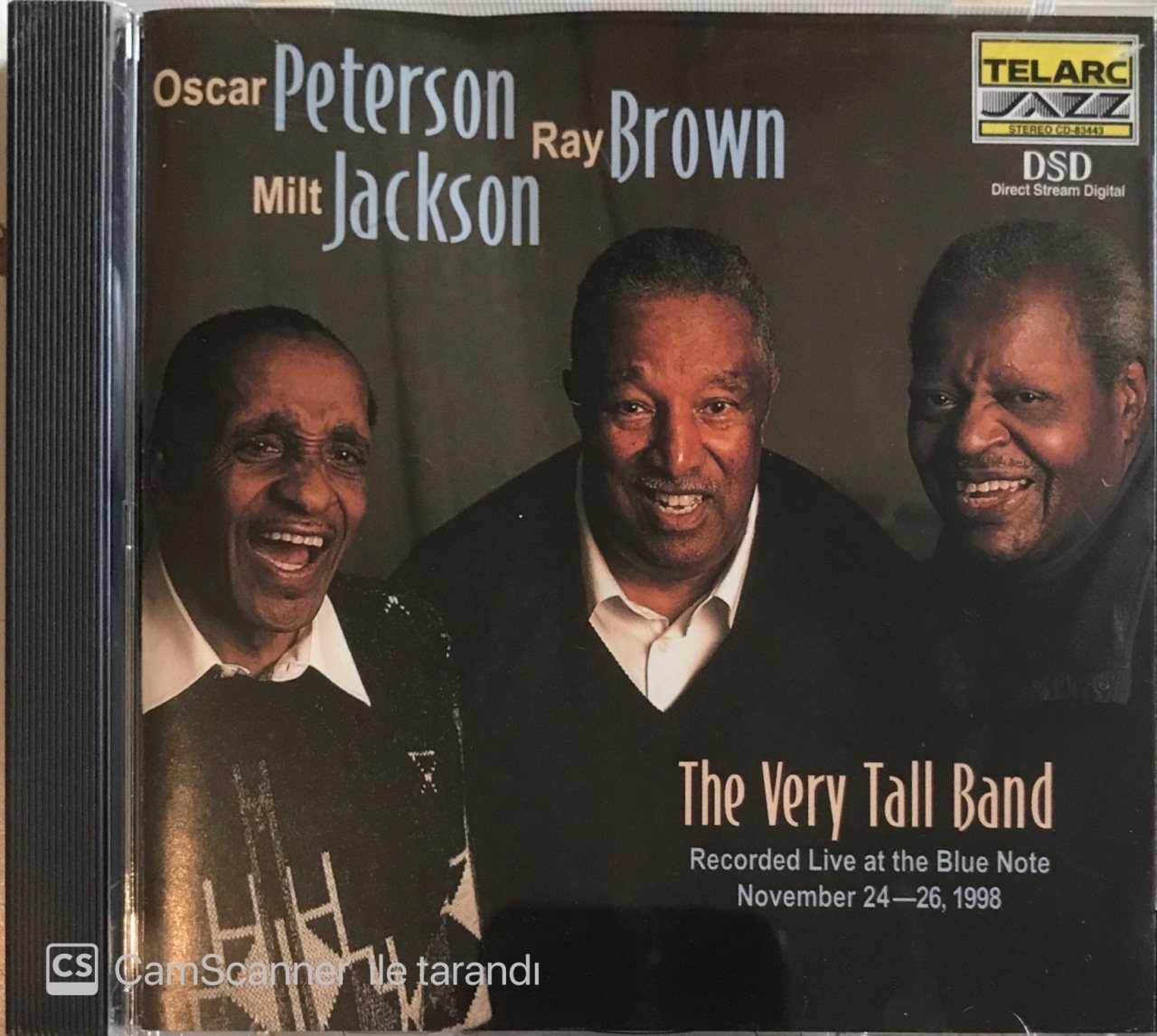 Oscar Peterson Ray Brown Milt Jackson The Very Tall Band Live At The Blue Note CD
