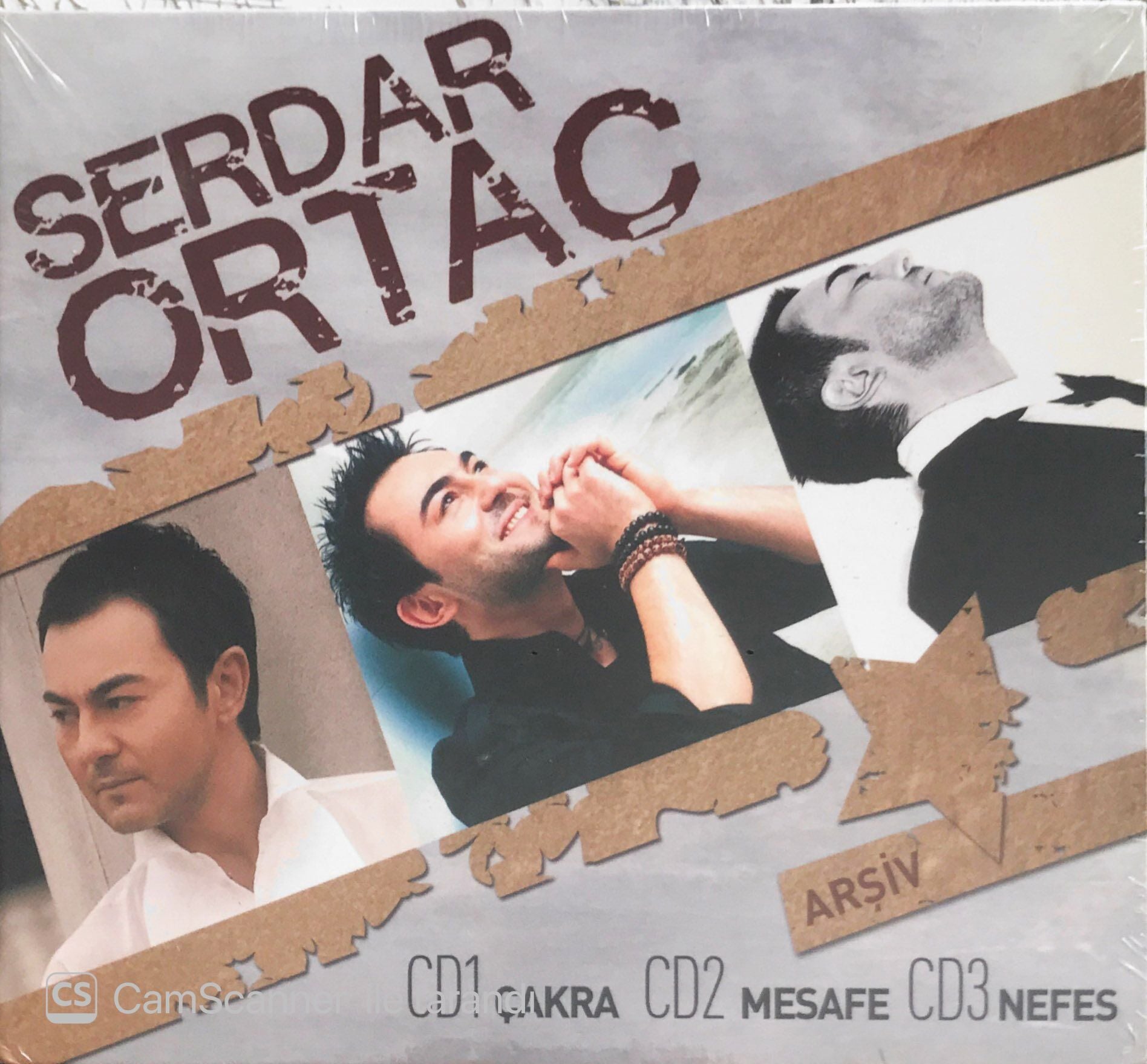 Serdar Ortaç - 3 CD Box Set ( Çakra-Mesafe-Nefes Albümleri ) - CD