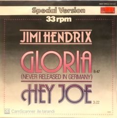 Jimi Hendrix Hey Joe Gloria MAXİ