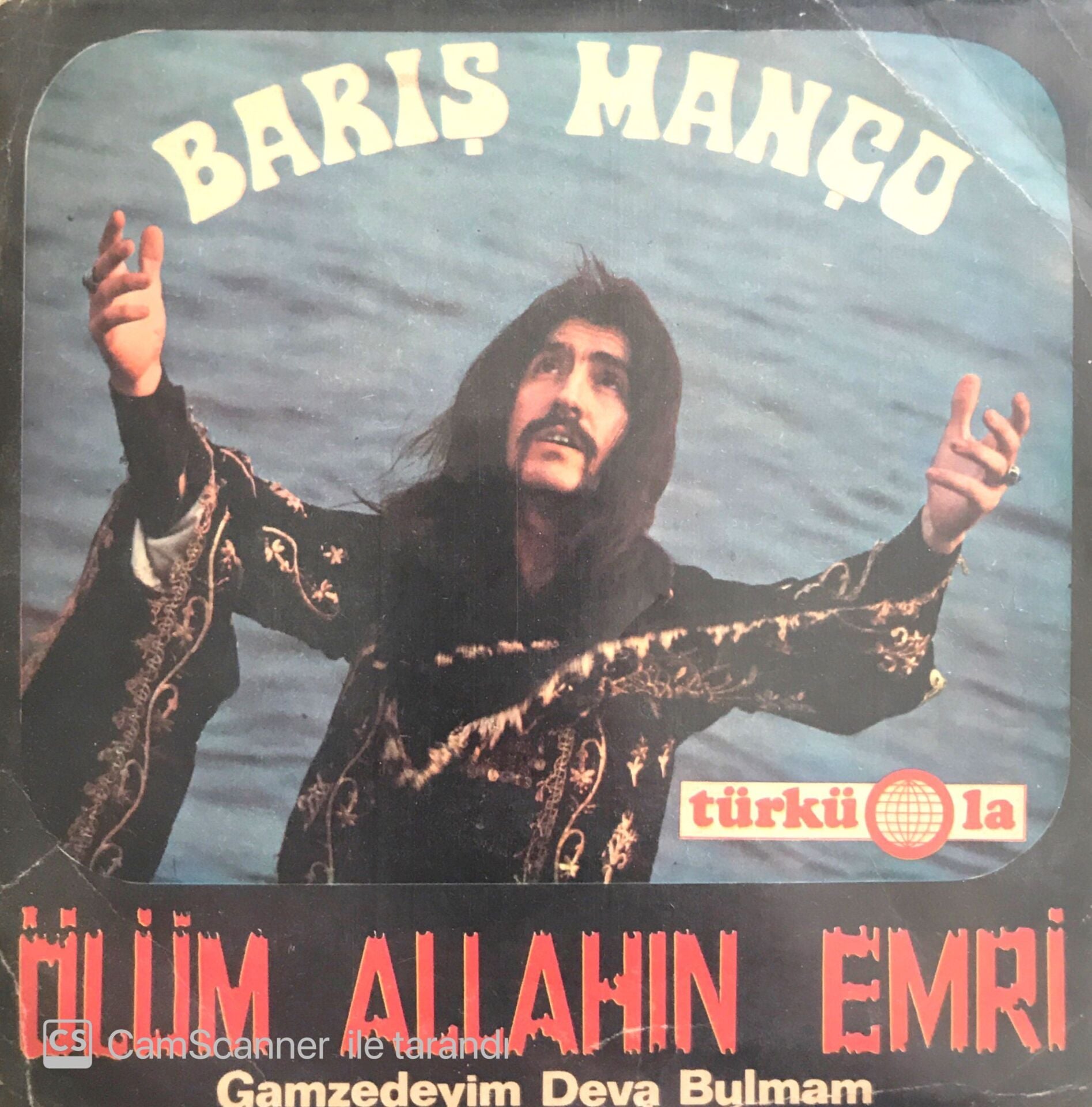 Barış Manço / Ölüm Allahın Emri 45'lik ( Nadir Karton Kapak )
