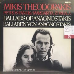 Mikis Theodorakis / Petros Pandis / Margarita Zorbala - Ballads Of Anagnostakis / Balladen Von Anagnostakis LP
