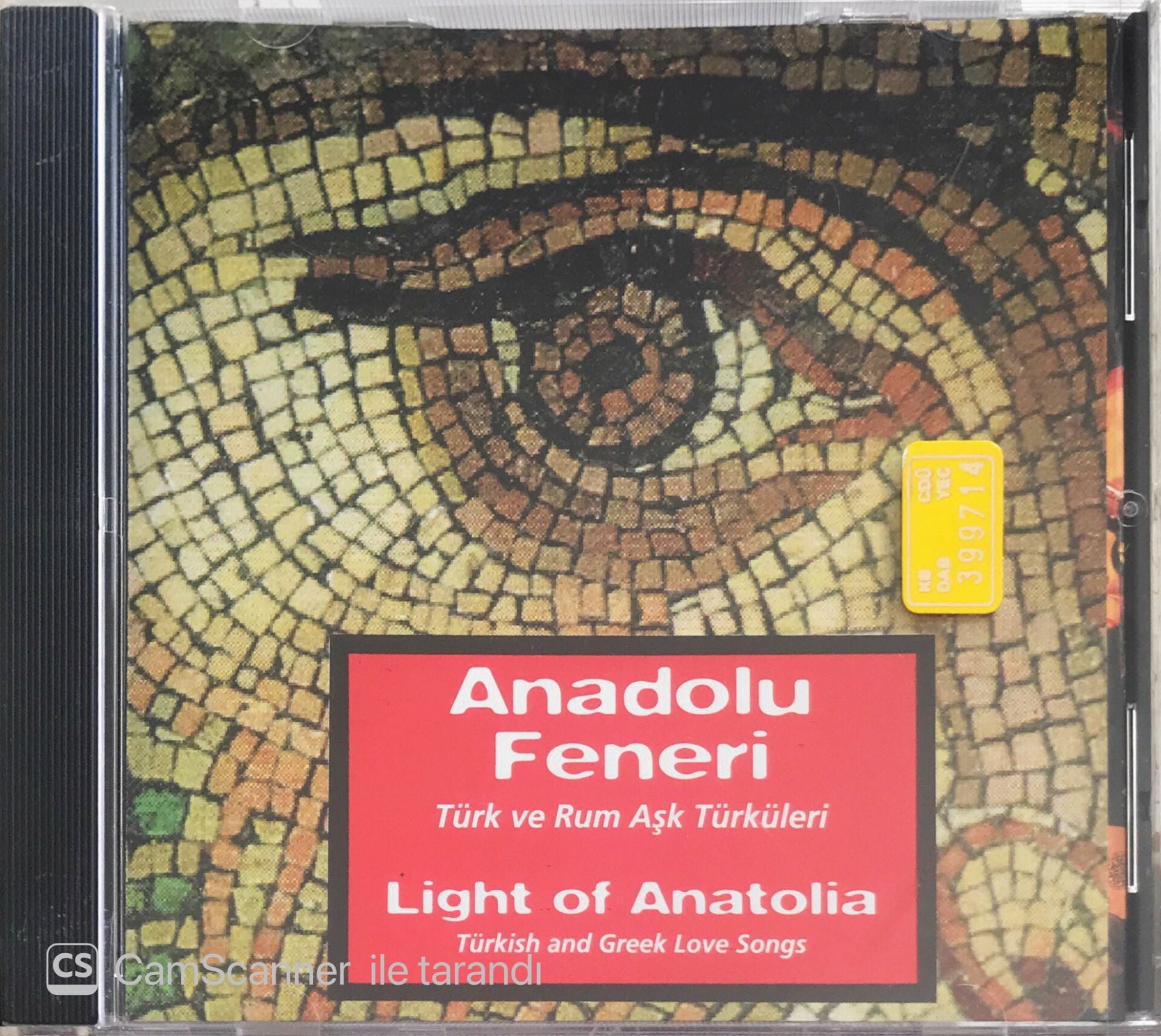 Anadolu Feneri Türk Ve Rum Aşk Türküleri - CD