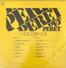 Peret Y Sus Gitano LP