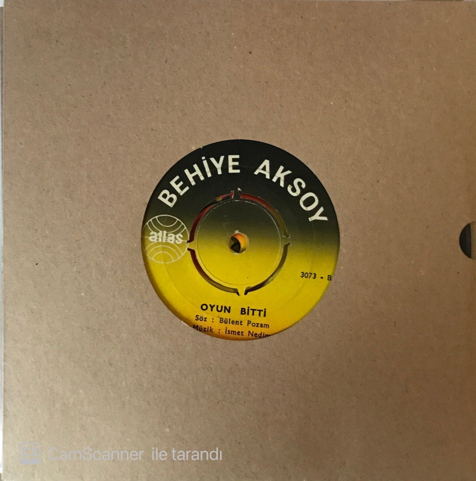 Behiye Aksoy - Oyun Bitti 45lik