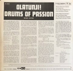 Olatunji! Drums Of Passion LP