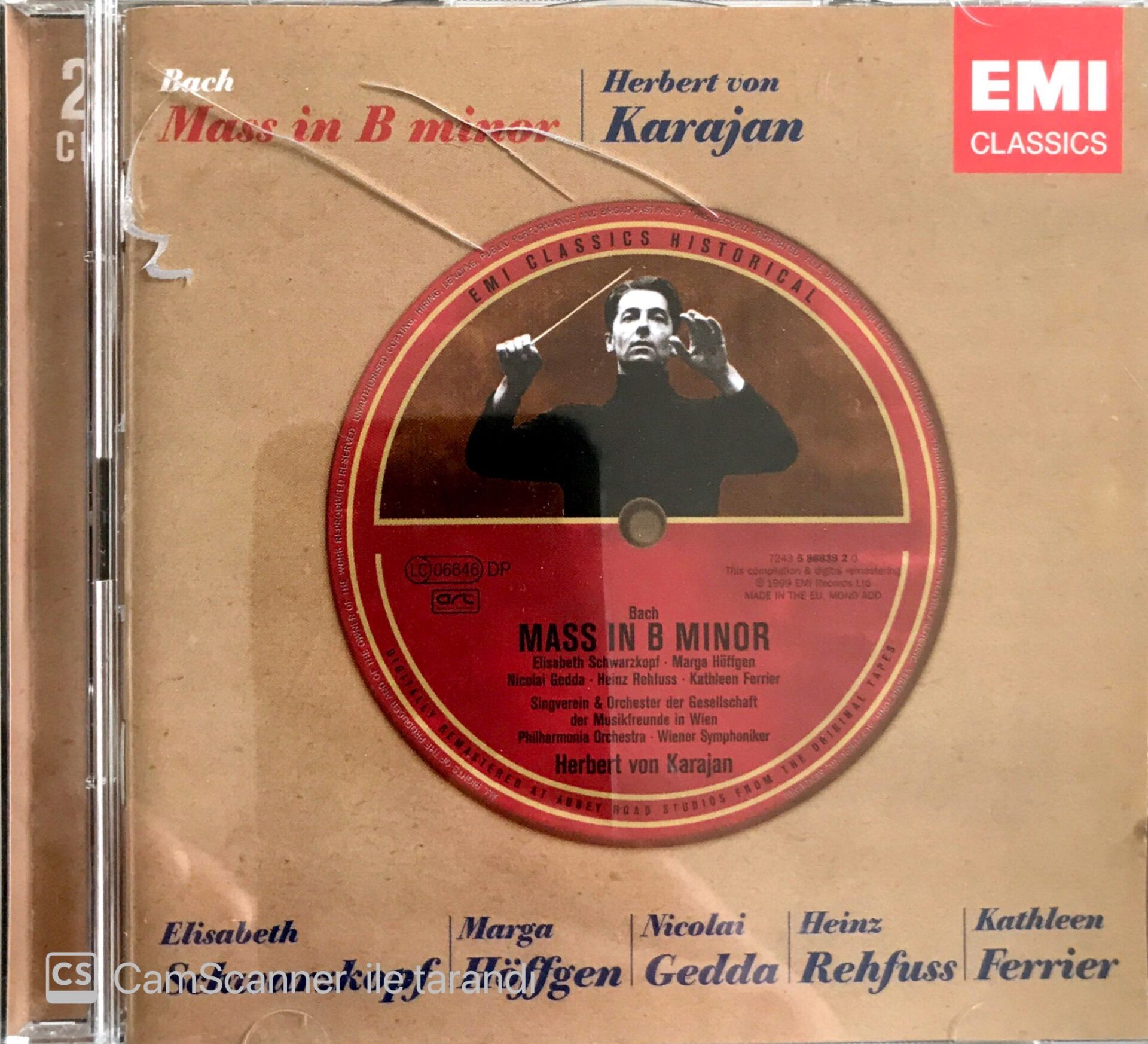 Bach: Mass In B Minor / Karajan CD