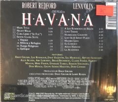 Dave Grusin - Havana Soundtrack CD