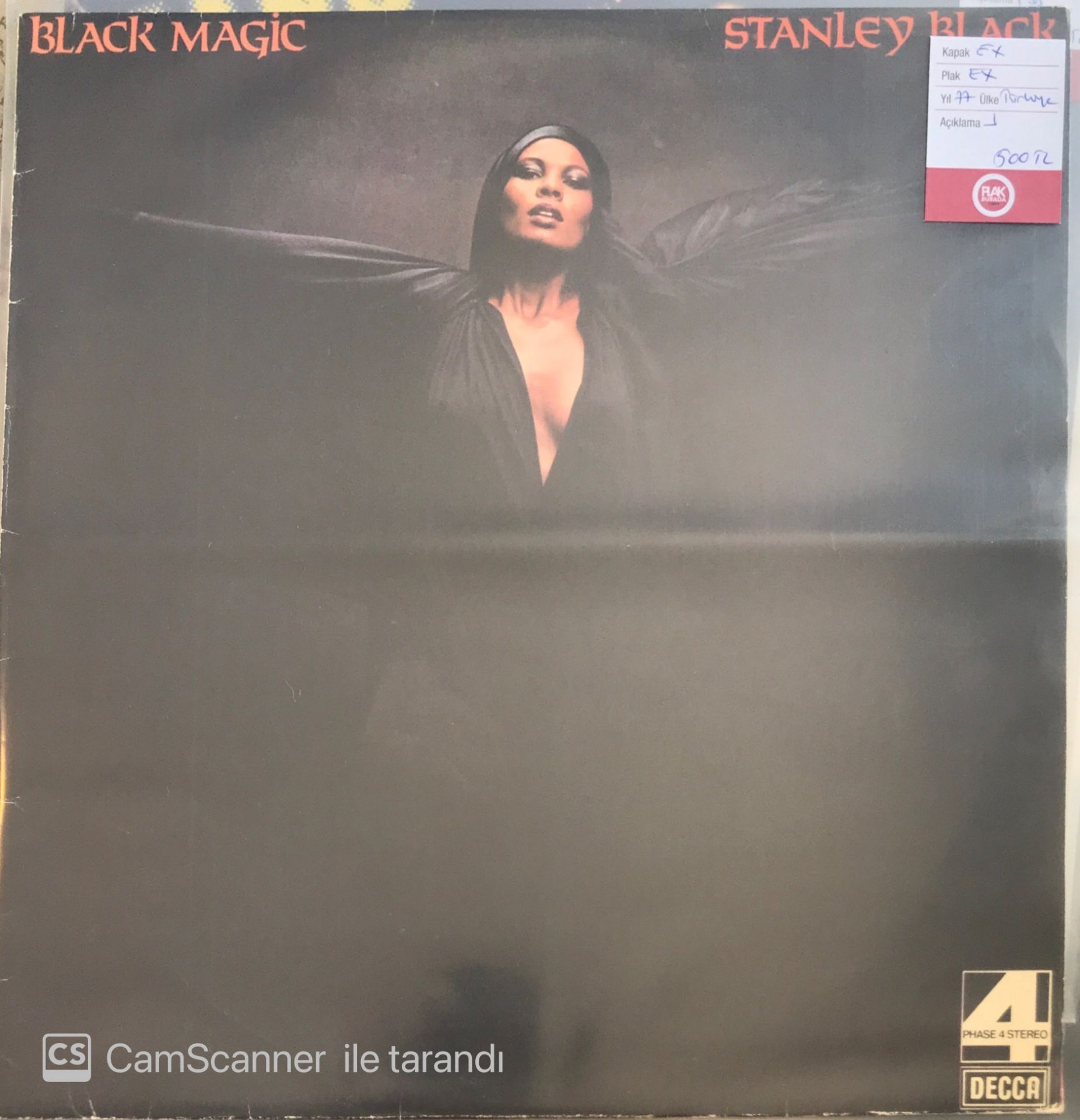 Stanley Black Black Magic LP