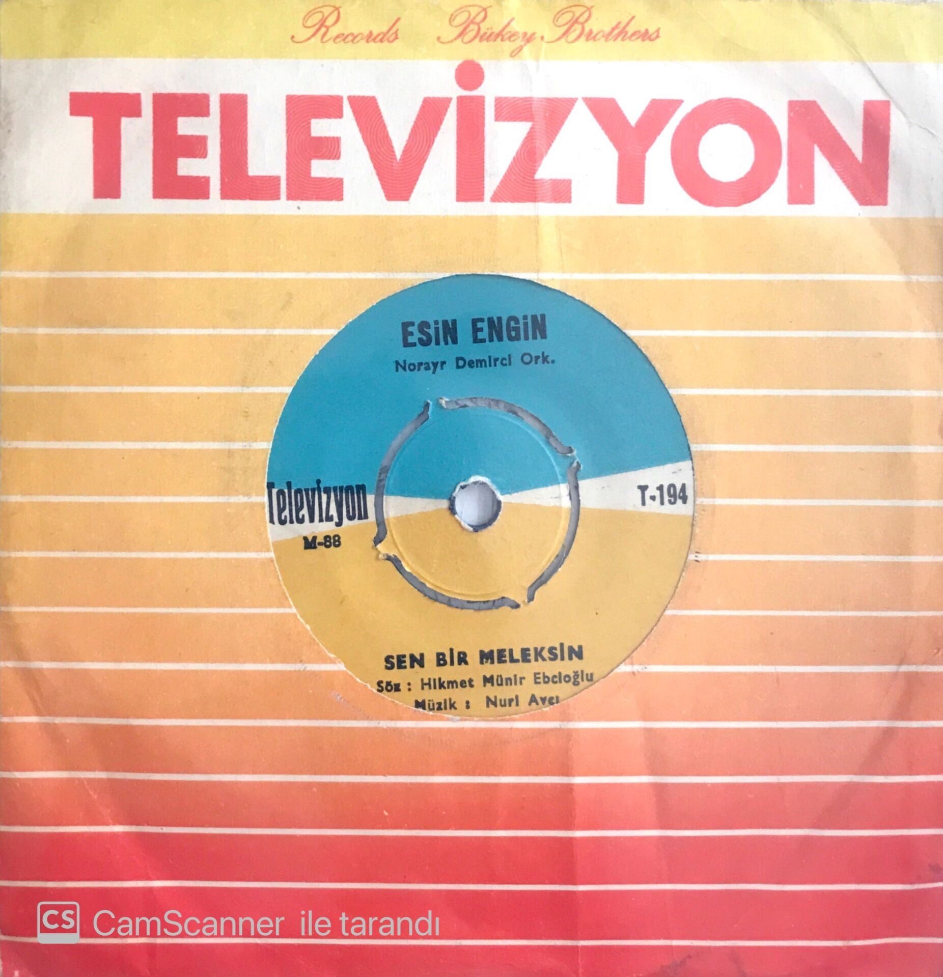 Esin Engin / Sen Bir Meleksin 45'lik