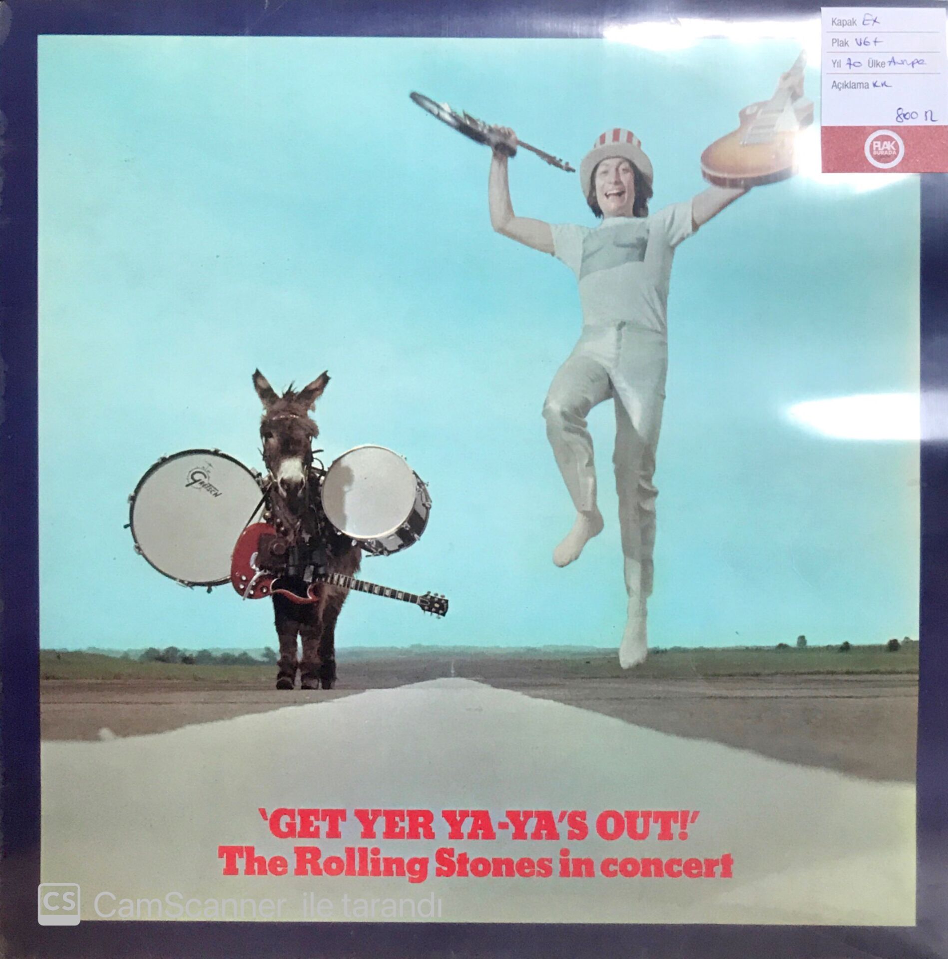 Get Yer Ya-Ya's Out! The Rolling Stones In Concert LP