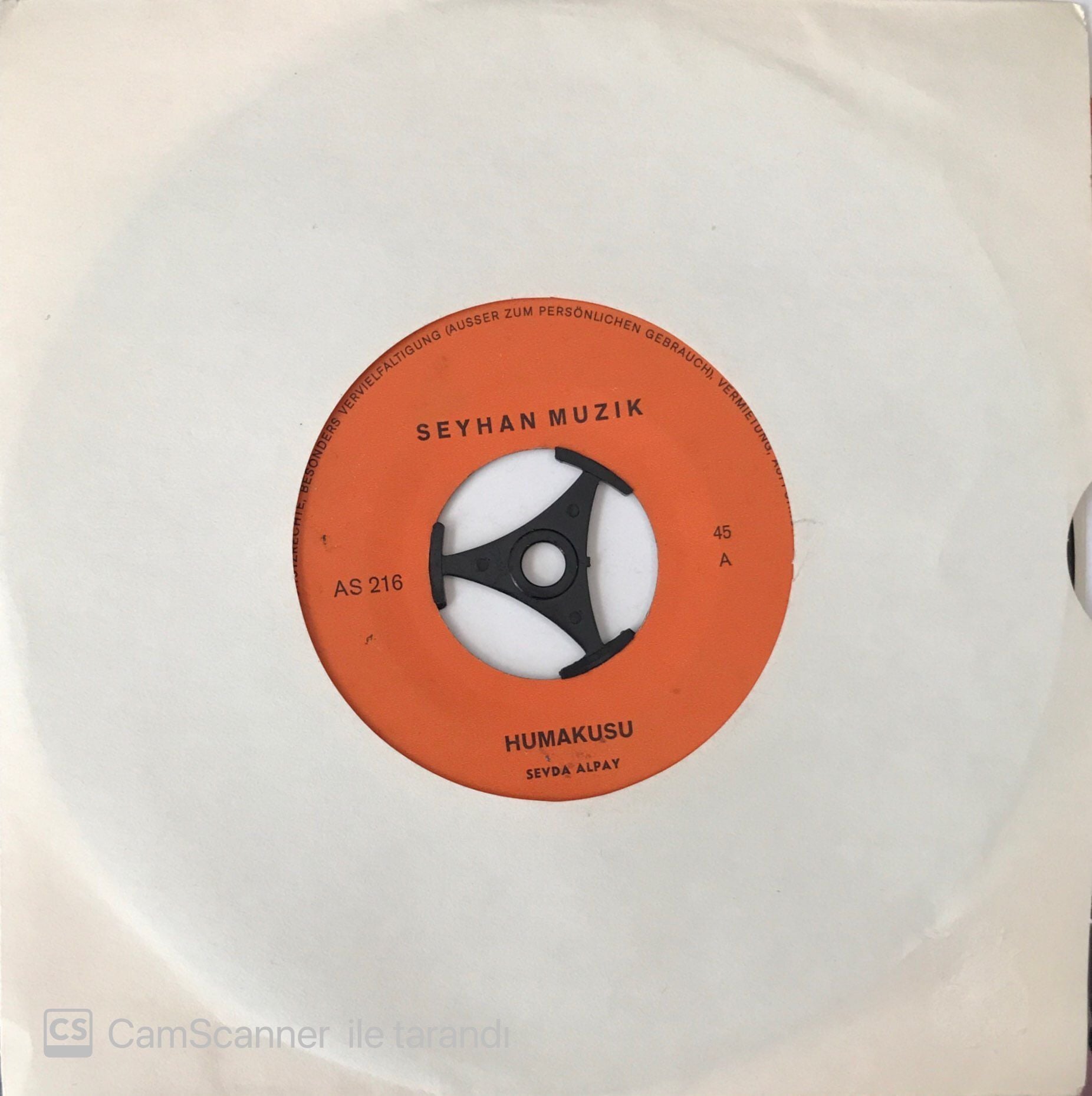 Sevda Alpay - Huma Kuşu 45lik