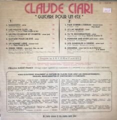 Claude Cıarı Guıtare Pour Un Ece LP