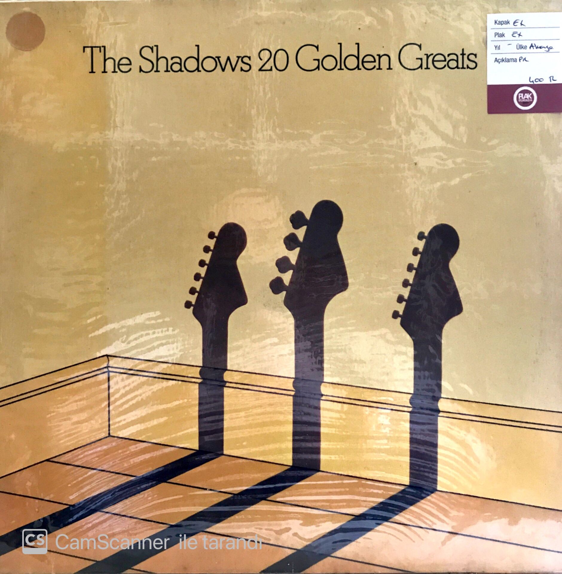 The Shadows 20 Golden Greats LP