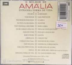 O Melhor De Ama'lia - Estranha Forma De Vida - CD