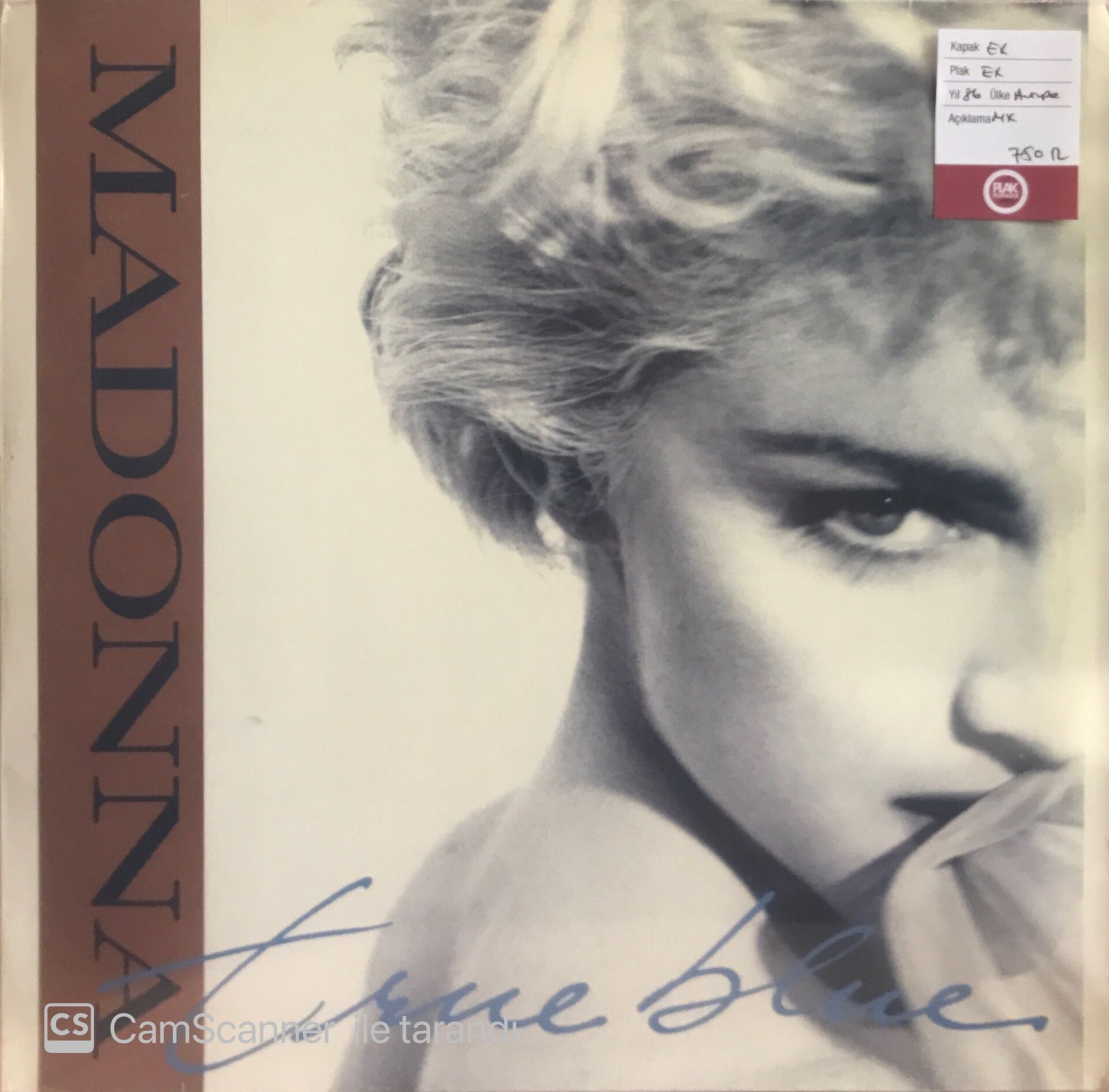 Madonna / True Blue LP Maxi Single
