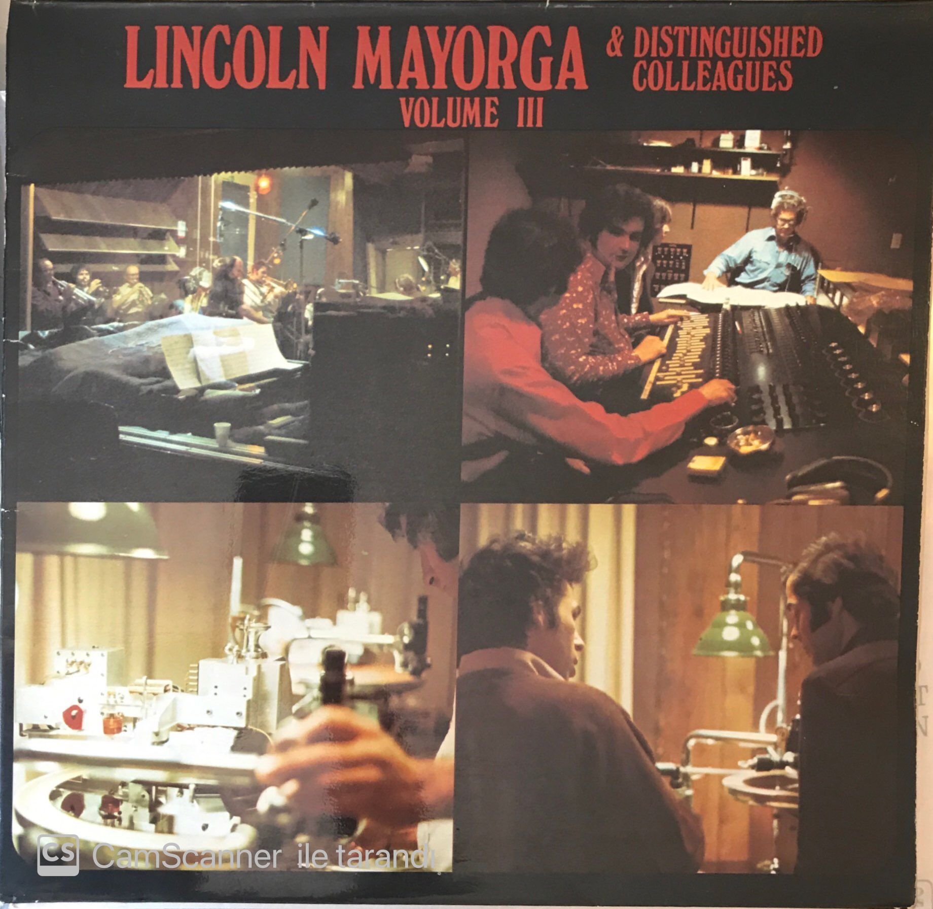 Lincoln Moyarga and Distinguished Colleagues Volume III LP