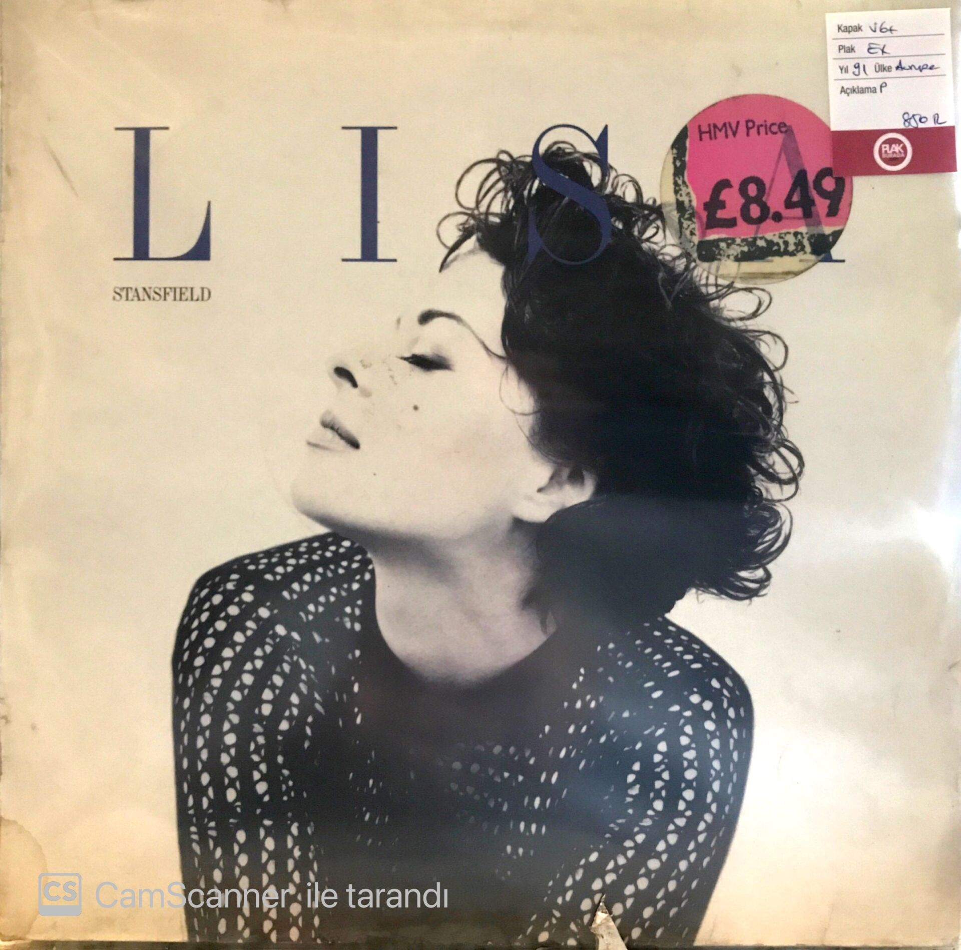 Lisa Stansfield - Real Love LP