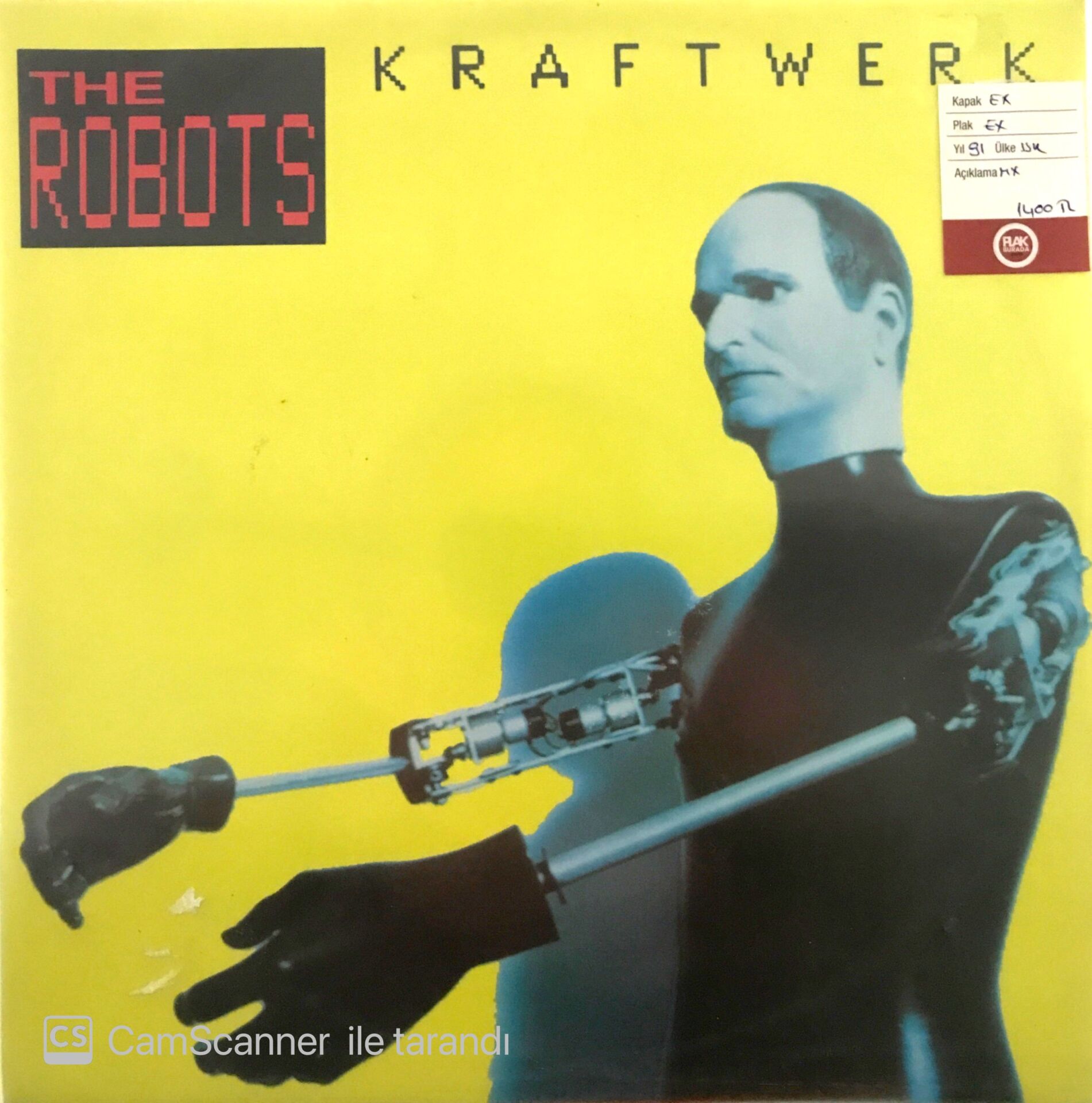 Kraftwerk - The Robots MAXİ SİNGLE