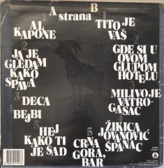 Riblja Eorba Koza Nostra LP