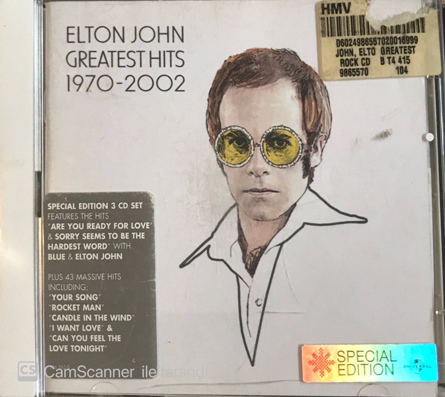Elton John Greatest Hits 1970/2002 CD