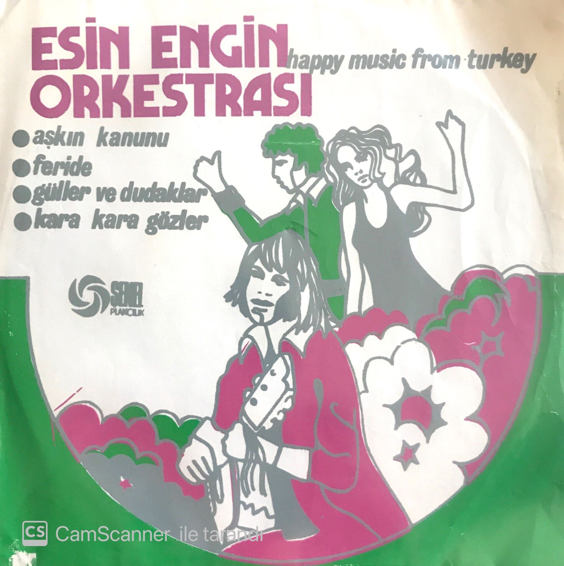 Esin Engin / Aşkın Kanunu EP 45'lik