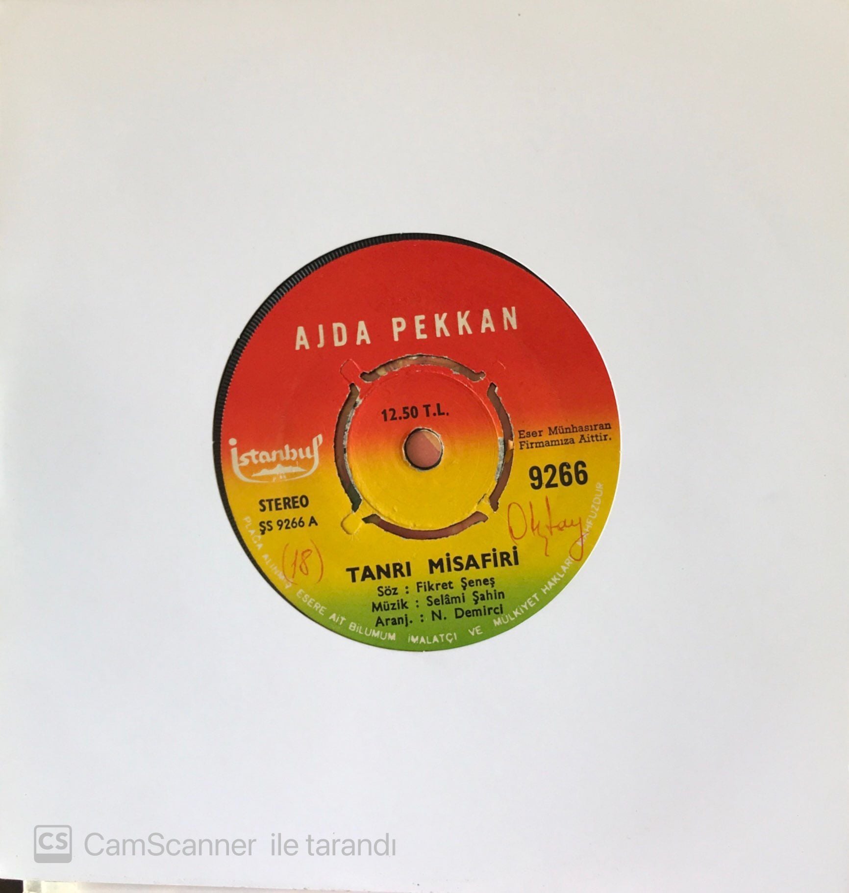 Ajda Pekkan Tanrı Misafiri 45lik