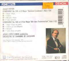 Haydn / Lopez-Cobos = Orch. De Ch. de Lausanne CD