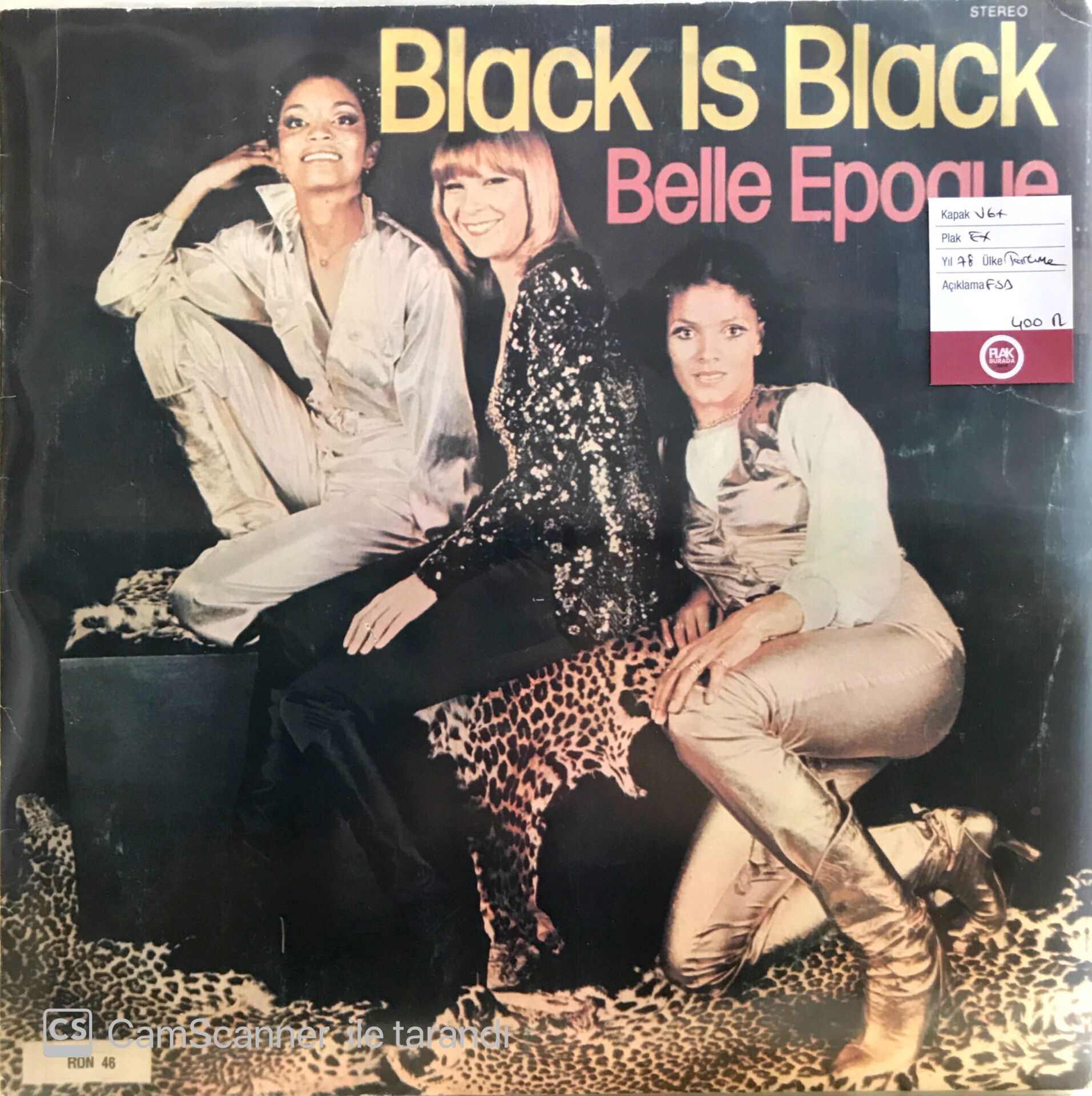 Black is Black Belle Epoque LP
