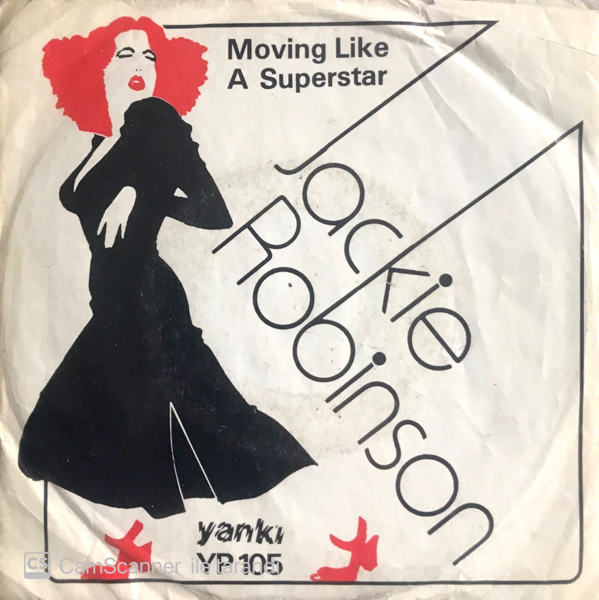 Jackie Robinson / Moving Like A Superstar 45'lik