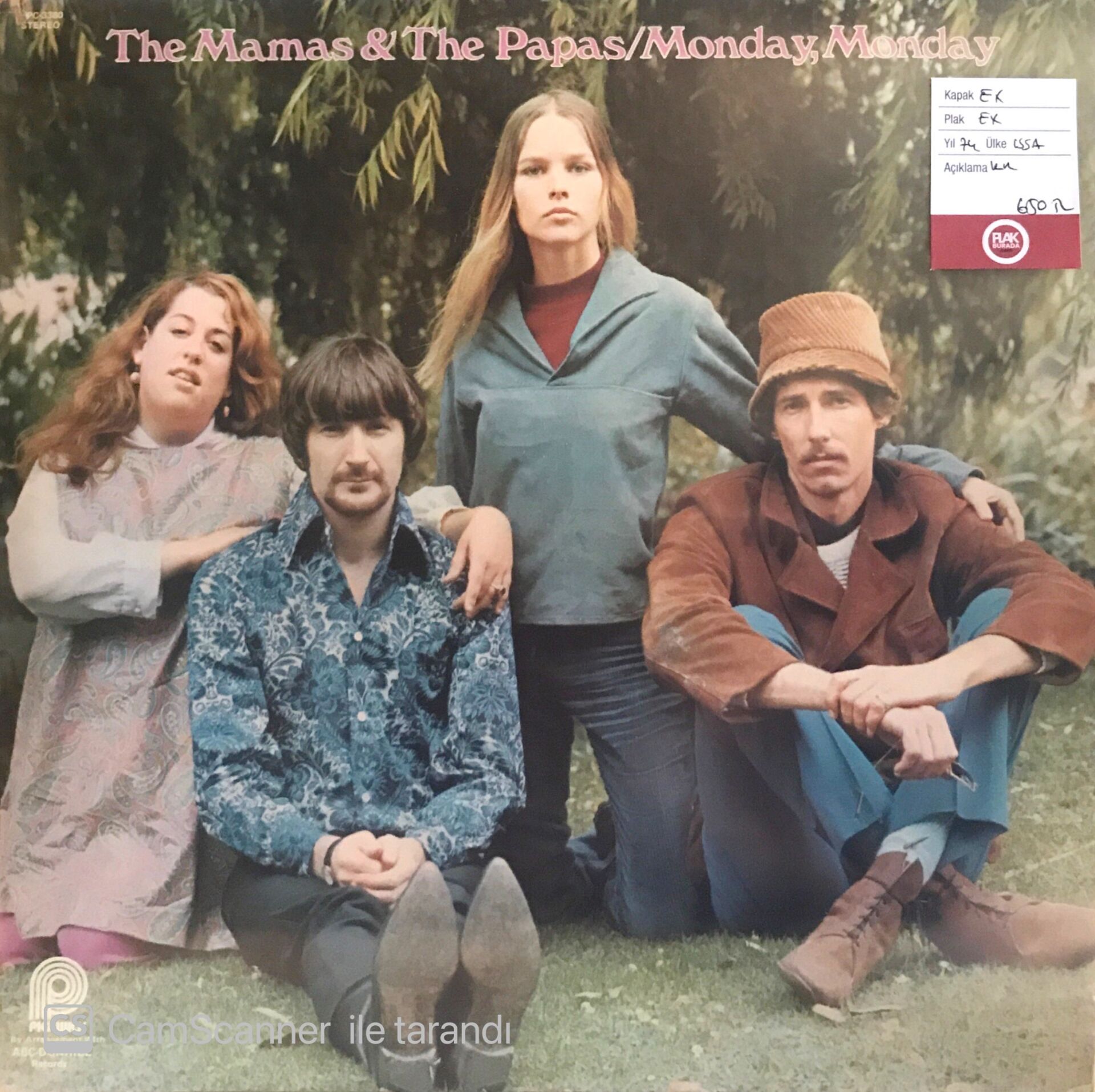 The Mamas & The Papas / Monday, Monday LP