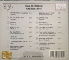 Ray Charles Greatest Hits CD