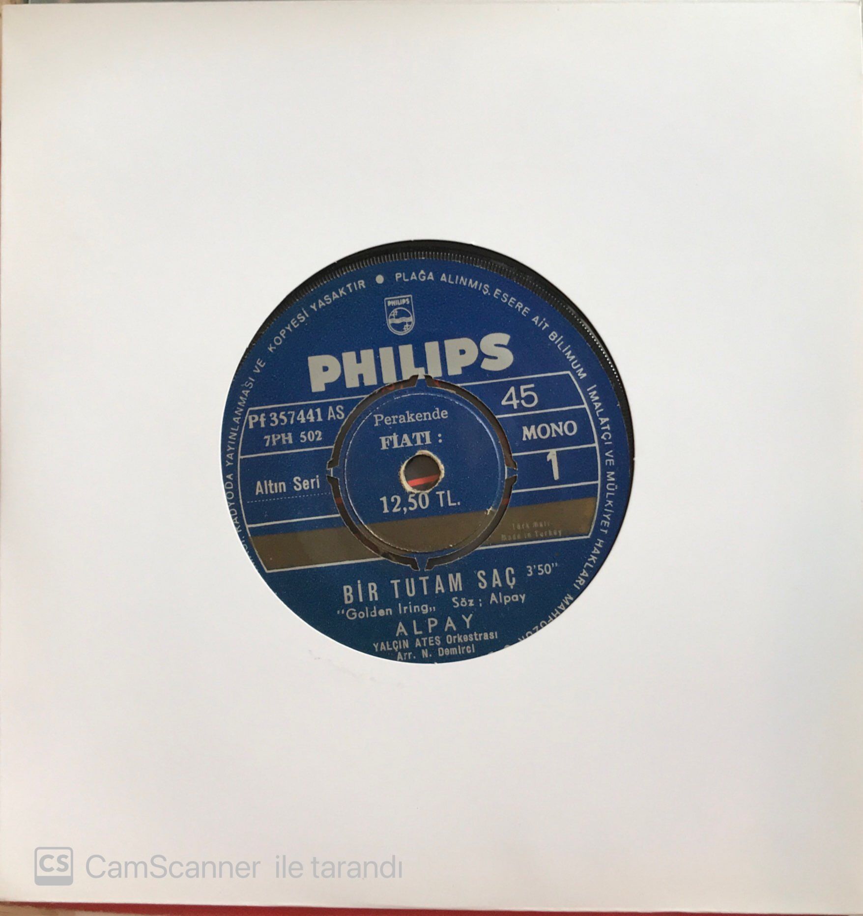 Alpay - Bir Tutam Saç 45lik