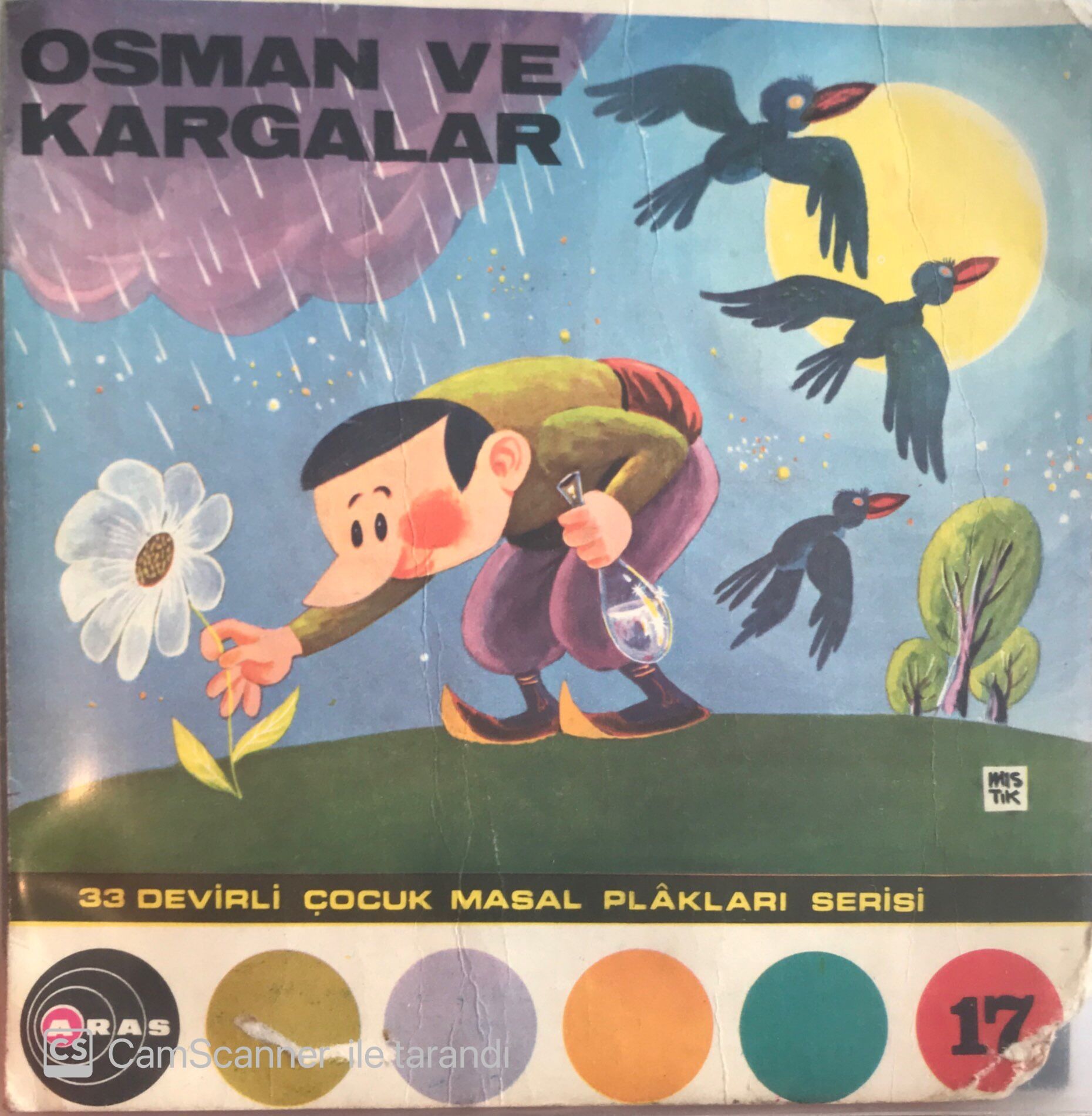 33 Devirli Çocuk Masalları Plakları Serisi 17 - Osman Ve Kargalar 45lik