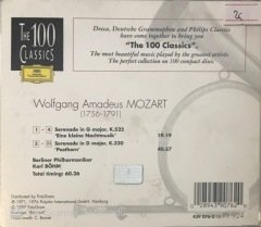 Mozart Eine Kleine Nachtmusik Böhm Deutsche Grammophon CD