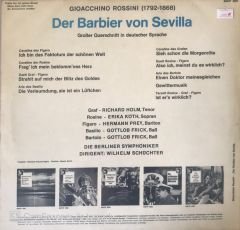 Rossını Der Barbıer von Sevılla LP