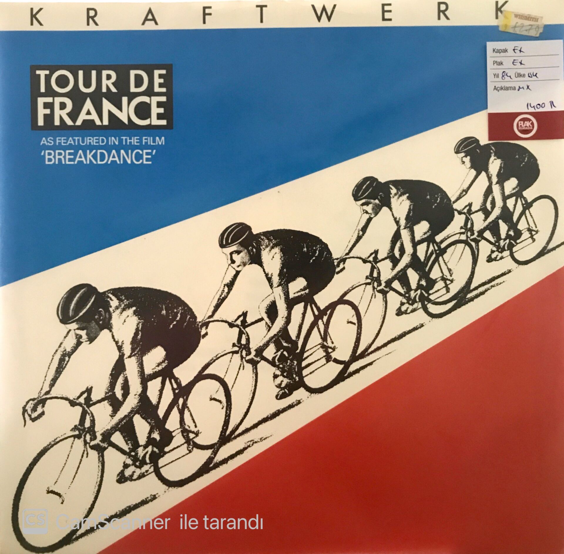 Kraftwerk - Tour De France MAXİ SİNGLE